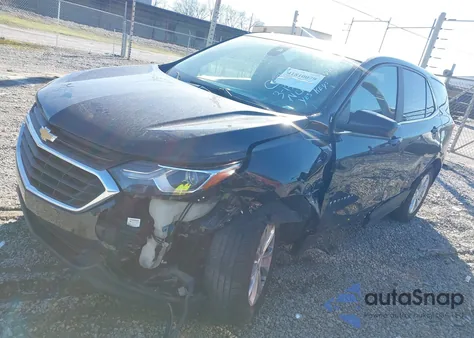 2021 Chevrolet Equinox Fwd Lt из США, поврежденный, VIN 2GNAXKEV9M6141010